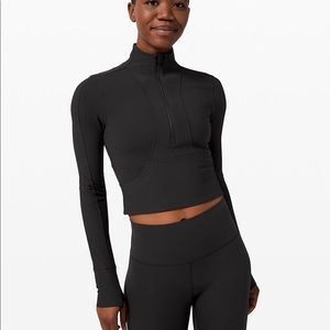 Lululemon size 10 Take it in Stride 1/2 zip